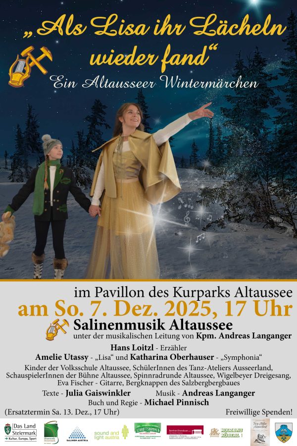 Plakat Wintermärchen groß