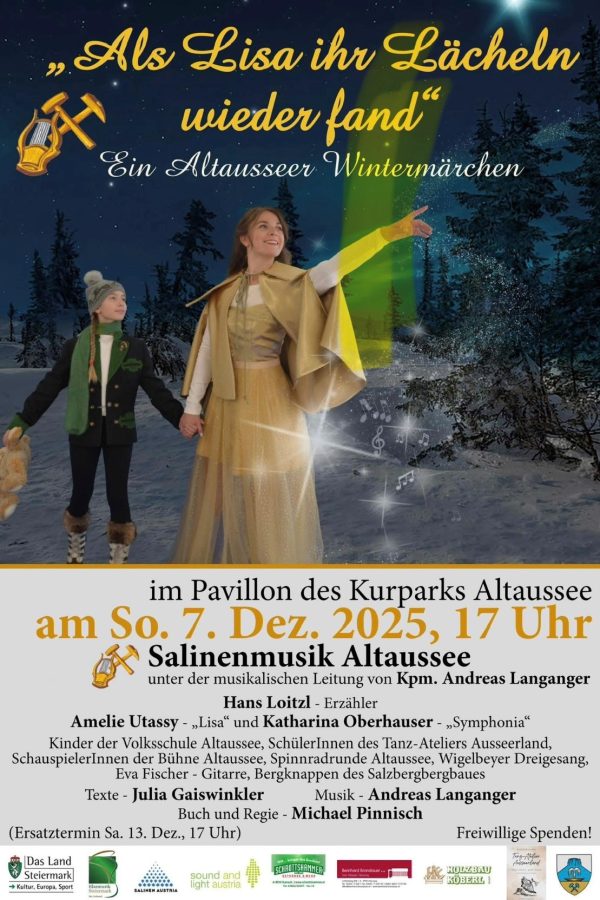 Plakat Wintermärchen groß