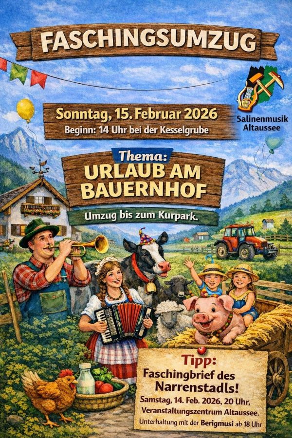 Faschingsumzug Sonntag 2026